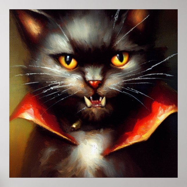 Cat Dracula Poster (Front)