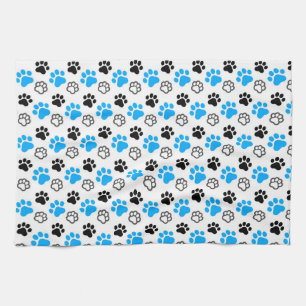 Cat Drawing Tea Towel
