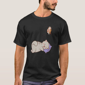 Cat Dreaming Sleeping T-Shirt