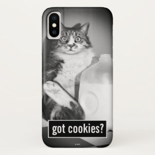 Cat Drinking Milk From Jug Case-Mate iPhone Case