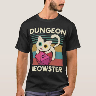 Cat Dungeon Meowster Vintage T-Shirt