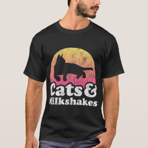 Cat Eating Spaghetti 46 T-Shirt