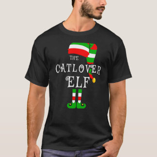 Cat Elf Family Christmas Matching Pyjamas Group Xm T-Shirt