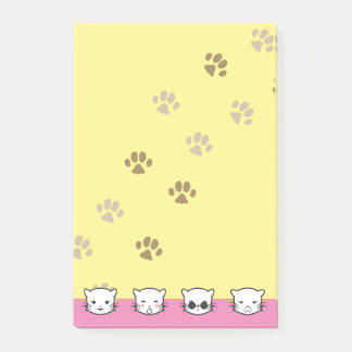 Cat Emoji Art 1 Post-it Notes