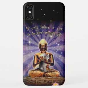 Cat Enlightenment iPhone Case