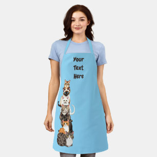Cat-Er-Pillar Feline Tower Apron