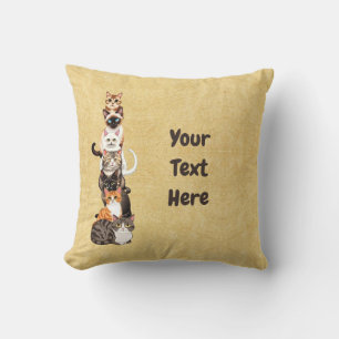 Cat-Er-Pillar Feline Tower Cushion