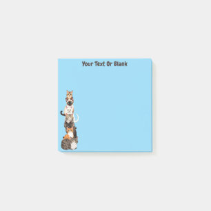 Cat-Er-Pillar Feline Tower Post-it Notes