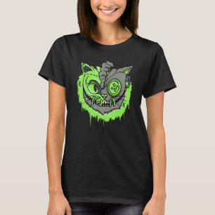 Cat Evil Retro Green Bean 5s Unisex Matching T-Shirt