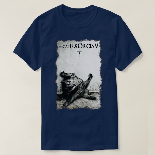 Cat exorcism T-Shirt (Design Front)