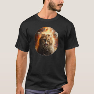 Cat Explosion Kitten Villain for of Cats Animals T-Shirt