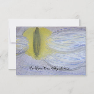 Cat Eyed Moon Canvas Print