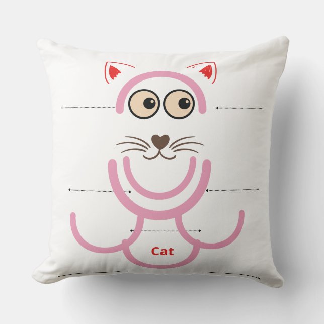 Cat  eyes  cushion (Front)