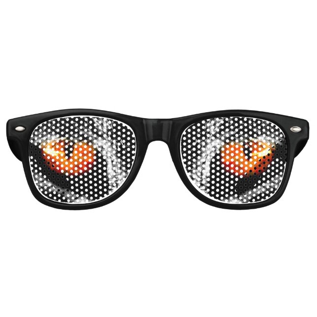 Cat Eyes Retro Sunglasses (Front)