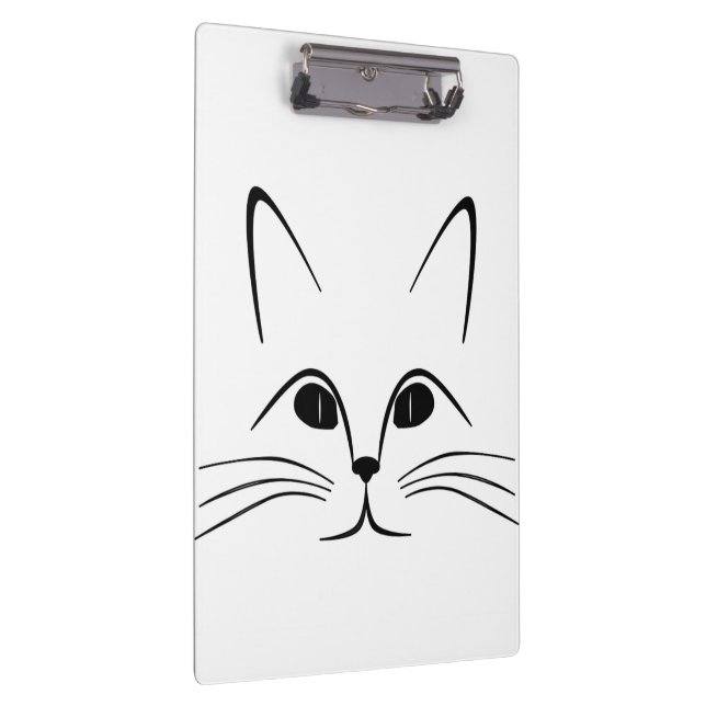 CAT FACE CLIPBOARD (Right)
