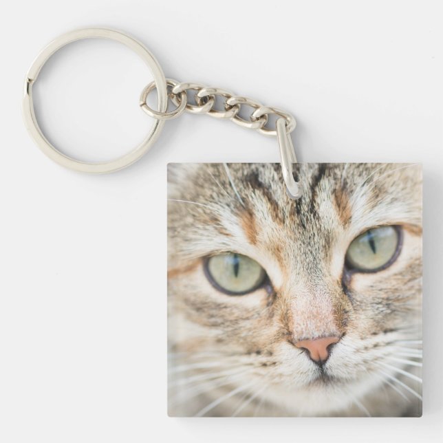 Cat face key ring (Front)