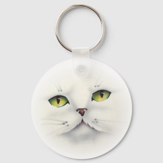cat face key ring (Front)