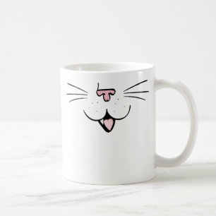 Cat Face - Left Handed Coffee Mug