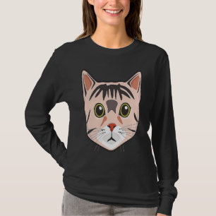Cat Face Meowdy Cute Kitten Cat Meme 2 T-Shirt