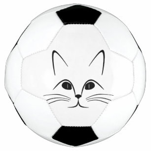 CAT FACE SOCCER BALL