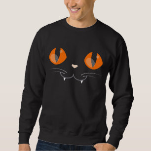 Cat Face Sweatshirt
