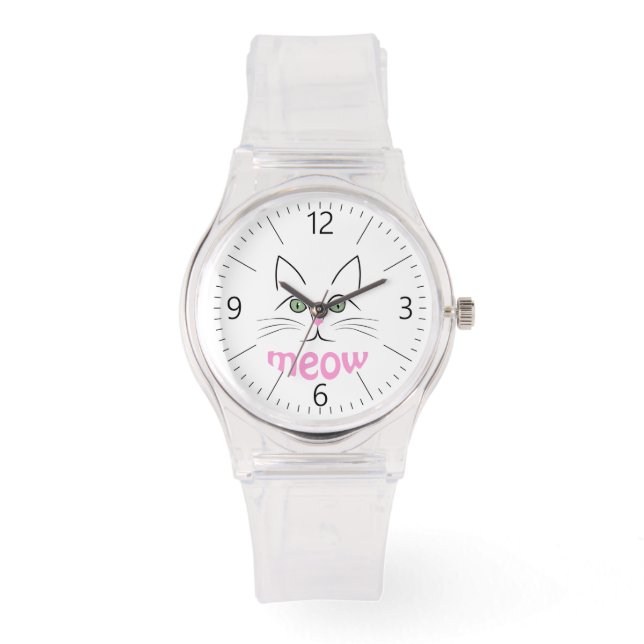 Cat face watch (Front)