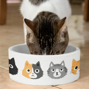 Cat Faces   Fun Kitty Cat Drawings Bowl