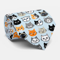 Cat Faces Pattern | Cool Kitty Cat Lover's