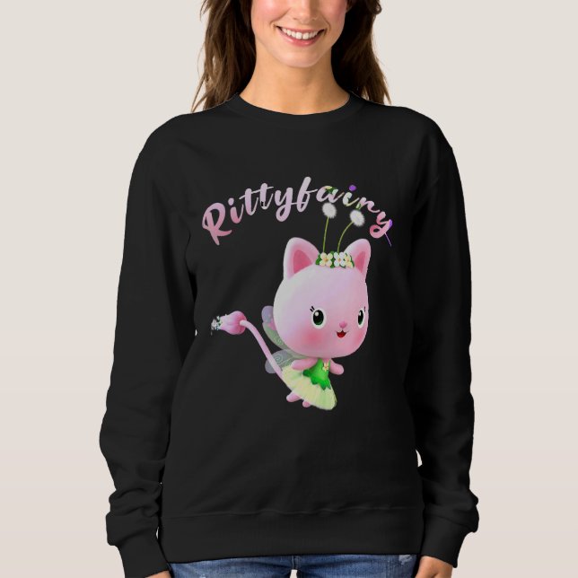 Cat -Fairy Love Sweatshirt (Front)