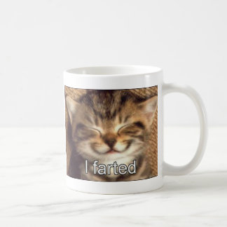cat fart mug