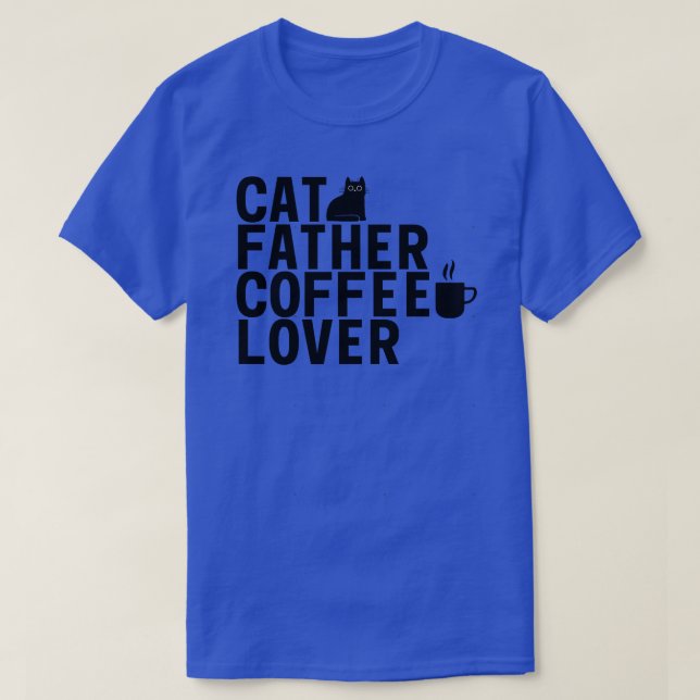 Cat Father T-Shirt (Design Front)