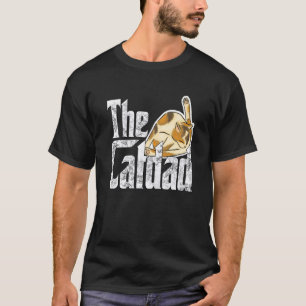 Cat Father The Catfather Crazy Cat Dad Papa T-Shirt