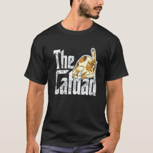 Cat Father The Catfather Crazy Cat Dad Papa T-Shirt