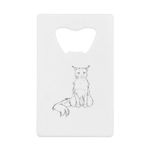 Cat Feline Kitty Kitten Drawing Sit Domestic