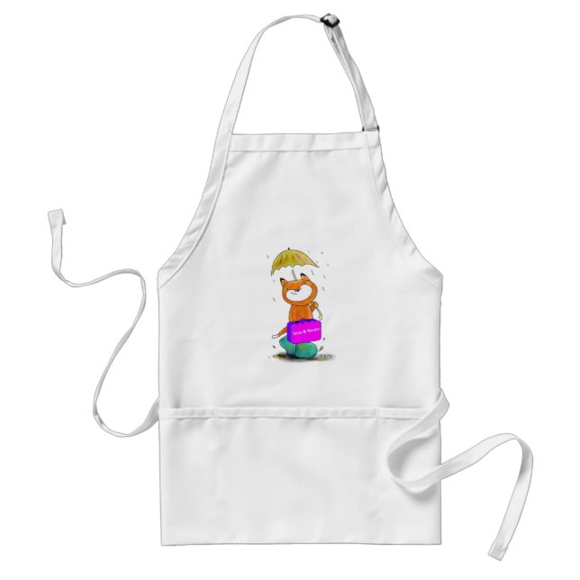 Cat Feline Spay and Neuter  Kitchen Apron (Front)
