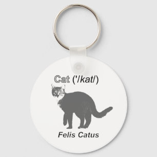 Cat Felis Catus Key Ring