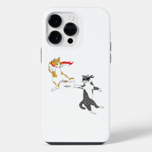 Cat fight Case-Mate iPhone case
