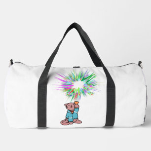 cat flashlight duffle bag