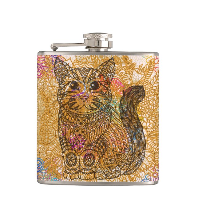 Cat Flask (Front)