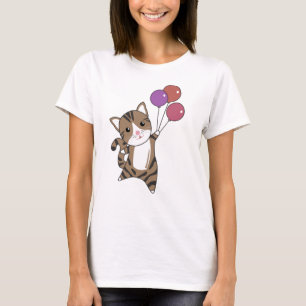 Cat Flies With Balloons To Top Sweet Cats