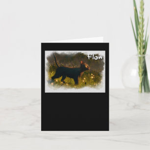 Cat Flow Animation Movie Sticker1  Card