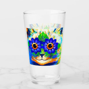 Cat Flower Eyes Glass