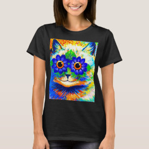 Cat Flower Eyes T-Shirt