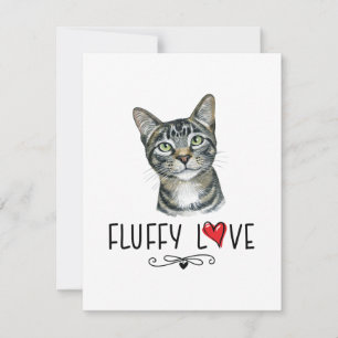 Cat Fluffy Love Kitty Meow Portrait