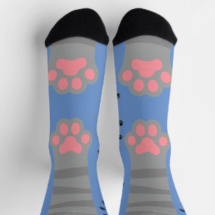 cat foot  socks