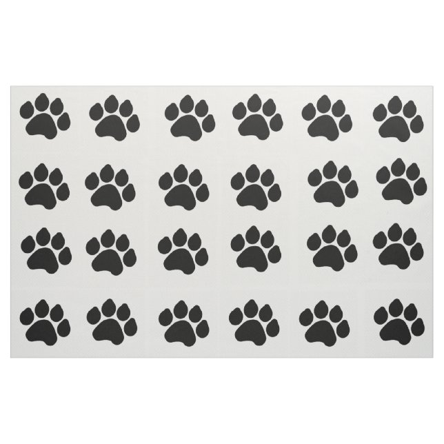 cat footprint fabric (Yard)