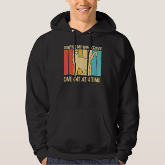 Cat For Men Boys Cat Kitten Pet Animal Hoodie