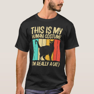 Cat For Men Women Black Cat Cat Person Cats 1 T-Shirt