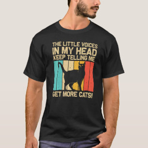 Cat For Men Women Black Cat Cat Person Cats 1 T-Shirt