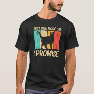 Cat For Men Women Black Cat Cat Person Cats 3 T-Shirt